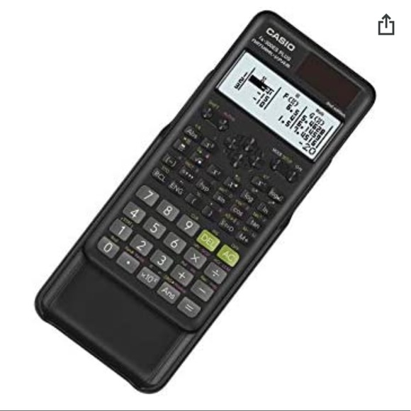 EUC Casio fix-300ESPLUS2 2nd Edition Standard Scientific Calculator In Black - Picture 3 of 8